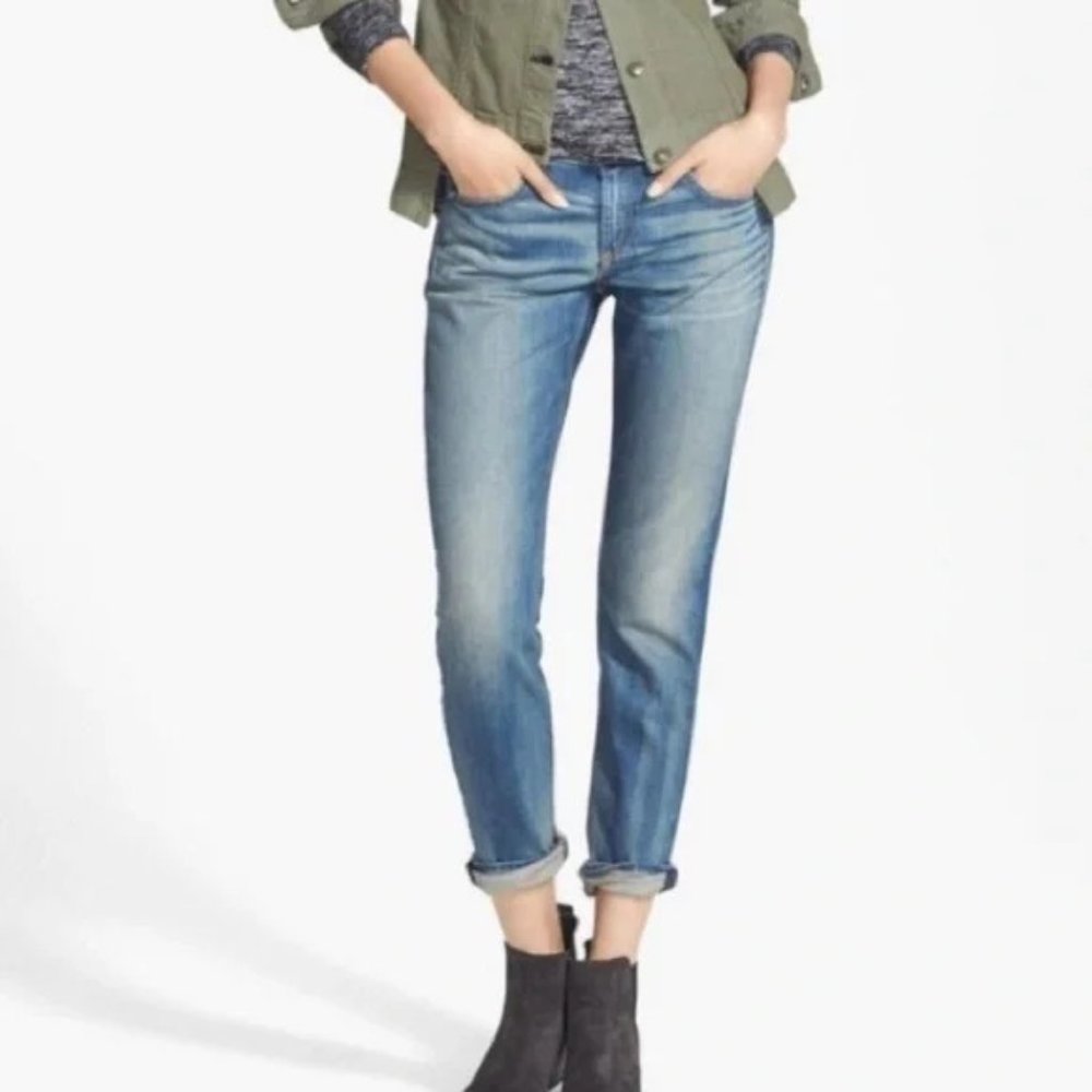 rag & bone Dre Boyfriend jeans - golden size 26